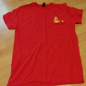 Pokemon Charmander pocket shirt
